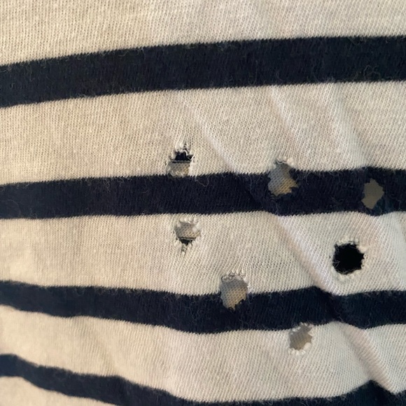 EUC- Generation Love striped top size L - Picture 3 of 4